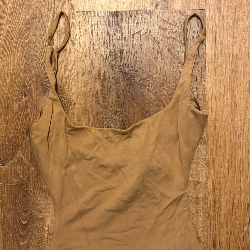 NWT Rumer Gia Mini Dress In Caramel Size Small - Picture 5 of 10